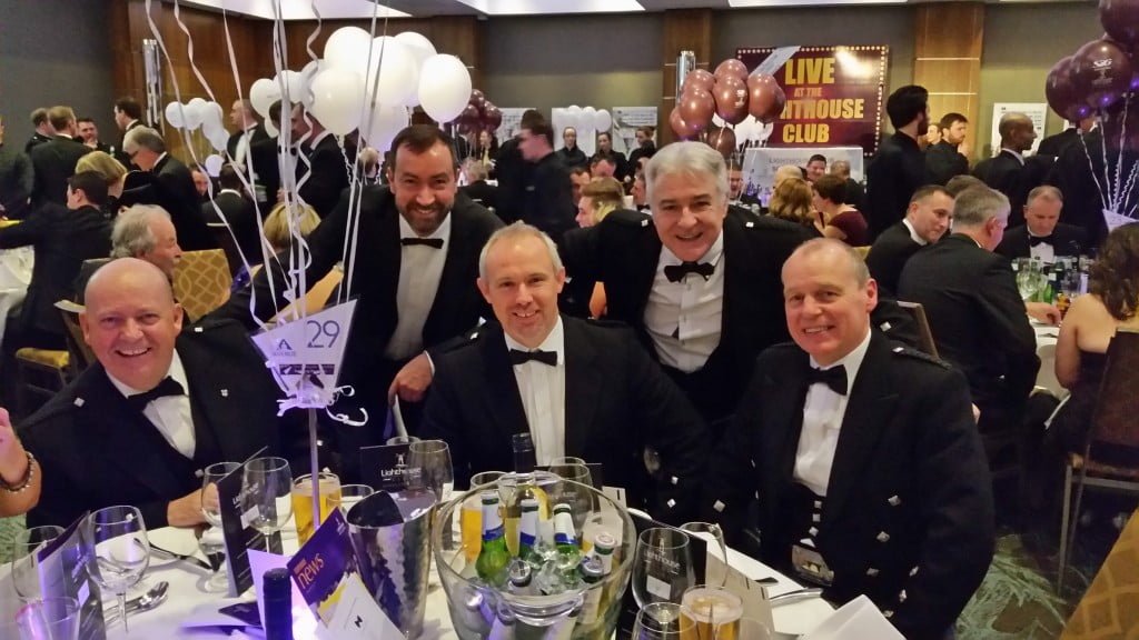 Pitched Roofing Team at The Lighthouse Charity Event