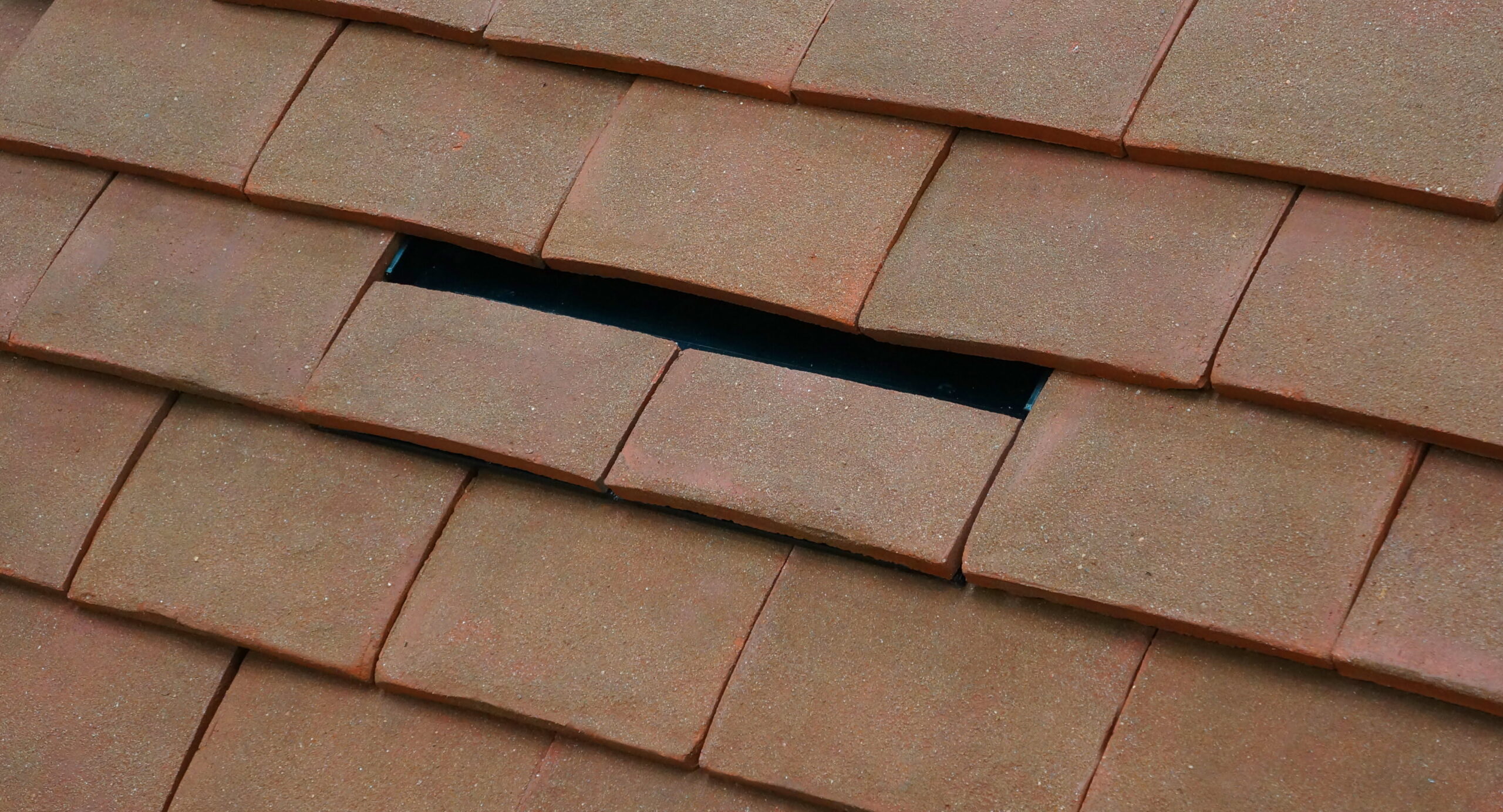 Installed Danelaw Slip Roof Tile Vent 10/10 red tile